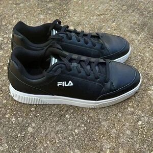 Fila Unlock Court Black Synthetic Lifestyle Sneakers Shoes Men’s Size 11